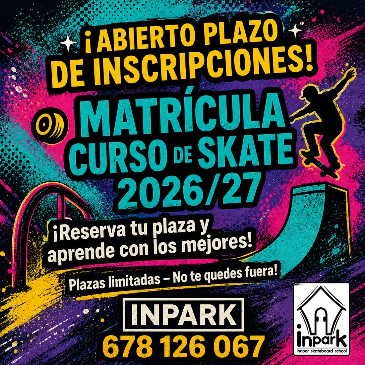Abiertas las inscripciones para Matricularse en el nuevo CURSO 2026/27