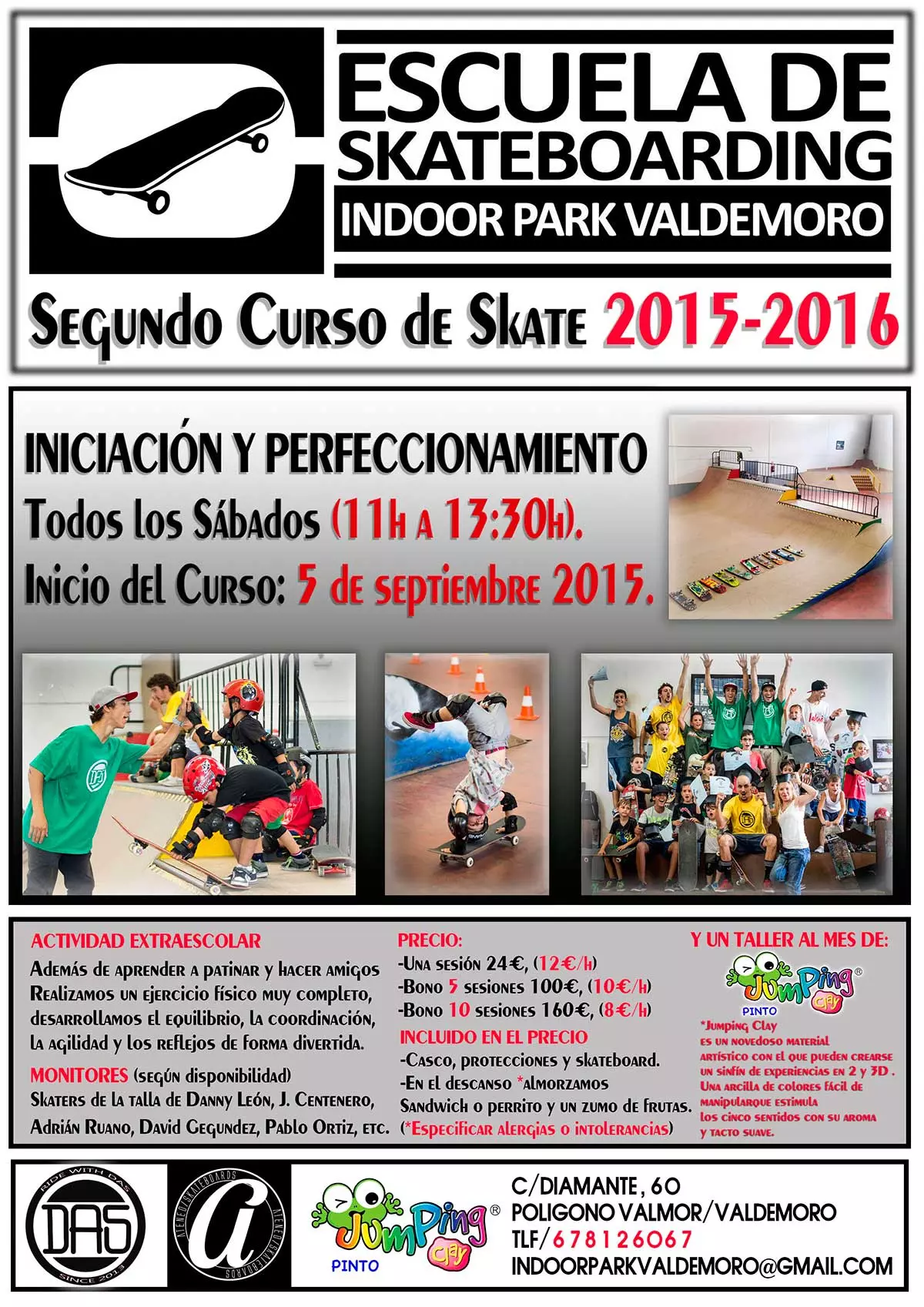 Segundo Curso de Skate, 2015 / 2016