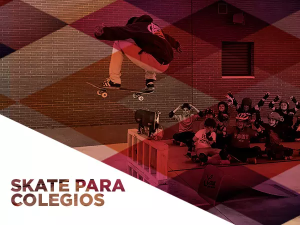 Clases extraescolares de skate en Madrid, para colegios.