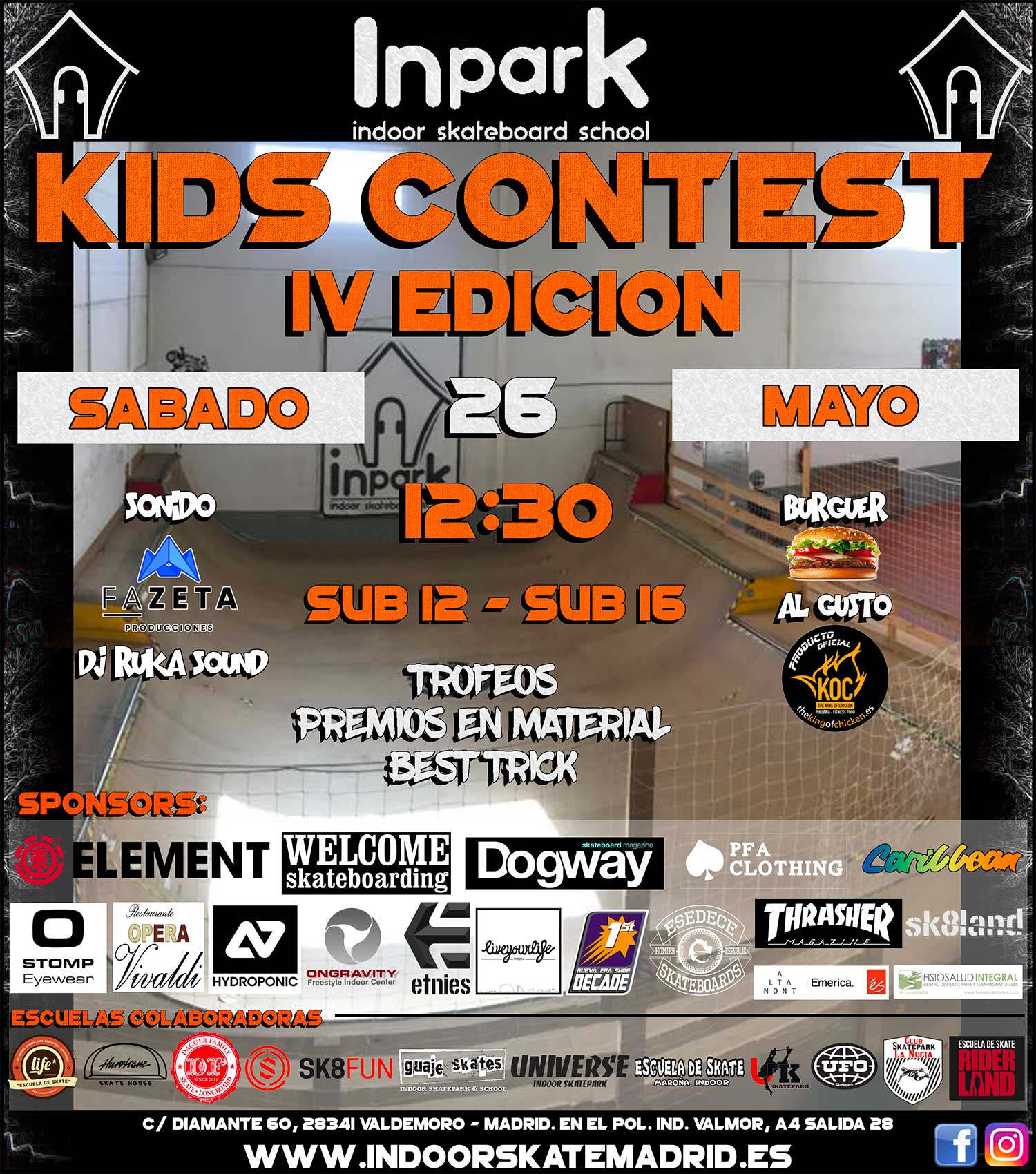 Kid Contest IV Edición. Sábado 26 de Mayo 2018